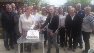 Staff and service users past and present celebrate a decade of making recovery reality